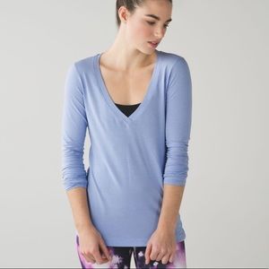 NWT Lululemon Let Be long sleeve Tee